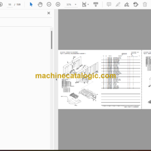 Yanmar VIO20-2 Excavator Parts Catalog (0CK10-M37602EN)