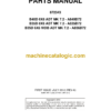 Bell B40D, B35D 6X6 ADT MK 7.2, B35D 6X6 WDB ADT MK 7.2 Articulated Dump Parts Manual (872343) (A840D72, A835D72, A836D72)
