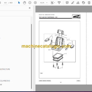 Bell L2706D Mk I Wheeled Loader Parts Manual (874076)