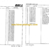 Bell B25 6x6 ADT Articulated Dump Truck Parts Manual (870053) - Image 3