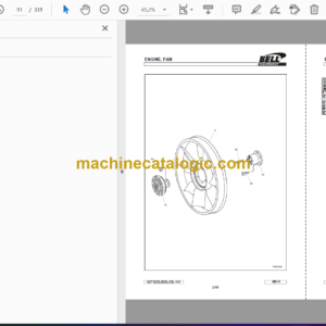 Bell B25L 4X4 MKII, 906, 210, SAHR, B30L 4X4 MKII, 906, 210, SAHR, B35L 4X4 ANGLO, 906, 210, SAH Articulated Dump Truck Parts Manual (872126)