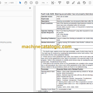 Komatsu 930E-4 Dump Truck Shop Manual (CEBM022205)