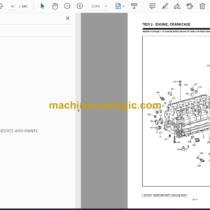 Bell B25D Mk V ADT – 416812 Articulated Dump Truck Parts Manual (872197)