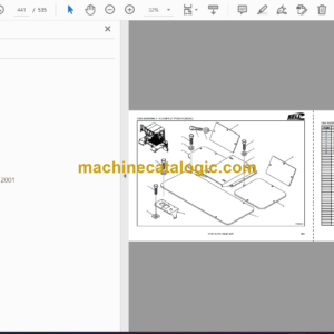 Bell T17C, T17CR 6×6 Tip Deck MkII, B17C, B20C 6×4 Mk II, B20C, B20CR 6×6 Mk II Articulated Dump Truck Parts Manual (872046)