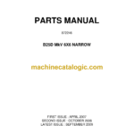 Bell B25D Mk V 6x6 Narrow Parts Manual (872246)