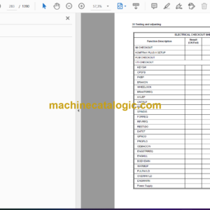 Komatsu 980E-5 Dump Truck Shop Manual (CEBM037302)