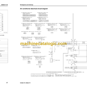 Komatsu HD465-7R, HD605-7R Dump Truck Shop Manual (SEN02283-16)