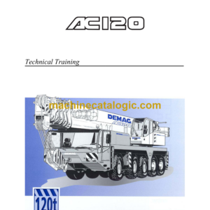 Terex AC120 Crane Technical Training Manual