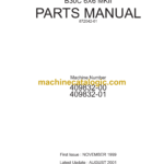 Bell B30C 6X6 MKII Articulated Dump Truck Parts Manual (872042-01)