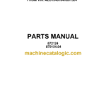 Bell B20D 6X6 & 6X4 ADT Supertruck Parts Manual (872124 FROM VIN. AEB1348104R001524, 872097)