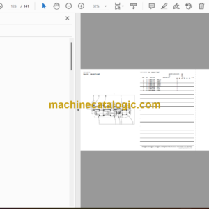 Yanmar C50R-3C Tracked Dumper Parts Catalog (0CS10-G55100)