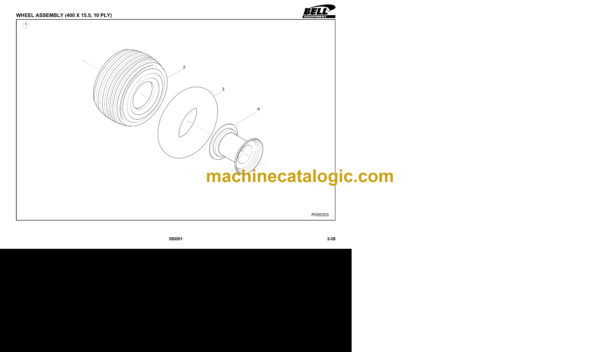 Bell 125A Logger Parts Manual (874027, 874065 June 2002, 874065 October 2004) - Image 4