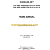 Bell B40B 6X6 ADT Articulated Dump Truck Parts Manual (870140)