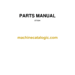 Bell B25D 6X6 ADT Narrow Articulated Dump Truck Parts Manual (872094 - July 2003)