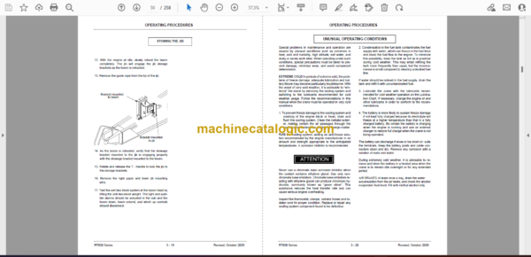 Terex RT600 Crane Operator's Manual - Image 2