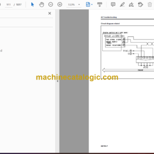 Komatsu HD785-7 Dump Truck Shop Manual (CEBM019012)