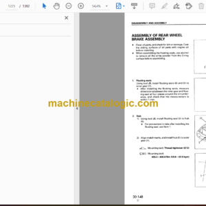 Komatsu HD785-5, HD985-5 Dump Truck Shop Manual (SEBM013917)