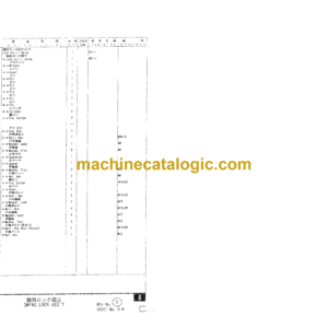 Terex HC275 Crane Parts Catalog