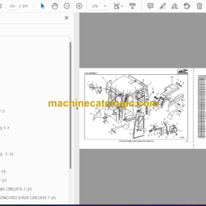 Bell 1866AF 4X4 WD Rigid Tractor Parts Manual (874052 October 2002 and Rev-03)