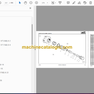 Bell B Series Compactor, Versatool, Wheel Loader Parts Manual (870130 and Rev-03)