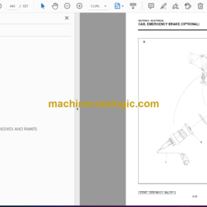 Bell B25D Mk 6.3 ADT – A825D63 Articulated Dump Truck Parts Manual (872307)