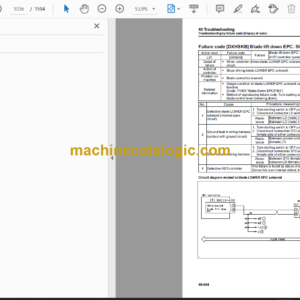 Komatsu D37EX-23, D37PX-23, D39EX-23, D39PX-23 Dump Truck Shop Manual (SEN06061-11)