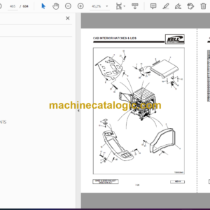 Bell B40D 6X6 ADT – 413840 B35D 6X6, OBW, ADT – 413835 B35D 6X6,OBW,WDB,ADT – 413836 Articulated Dump Truck Parts Manual (872068)