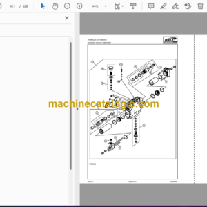 Bell L1506D Utility Loader Parts Manual (874074)