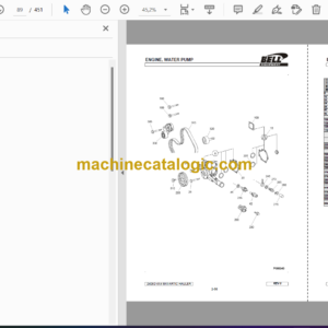 Bell 2406D 4×4 Mk I Artic Hauler Parts Manual (872440)