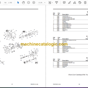 Gehl SL7610, SL7710, SL7810 Skid Loader Parts Manual (917031D)