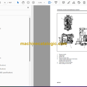 Komatsu HD785-7 Dump Truck Shop Manual (SEN05900-1-N1-00)