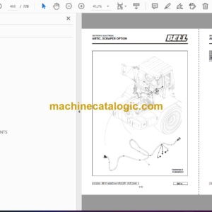 Bell 4206D 4X4 HAULER Mk VI – EB842D60 Parts Manual (872239)