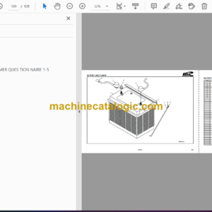 Bell 120 2.75T Forklift Parts Manual (874019, 874066)