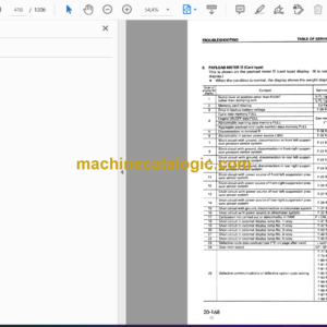 Komatsu HD465-5, HD605-5 Dump Truck Shop Manual (SEBM015209)