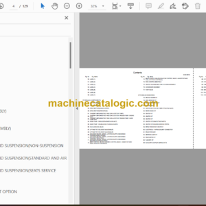 Yanmar S270V Skid Steer Loader Parts Catalog (0CK50-M00100EN)