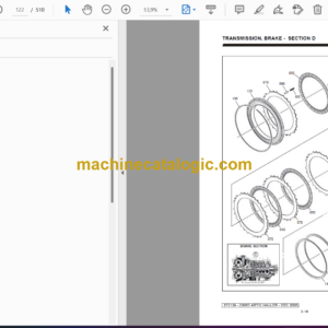 Bell 2306D Mk IV Artic Hauler Parts Manual (872139)