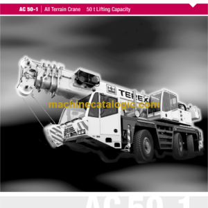 Terex AC50-1 Crane 50t Lifting Capacity Training Manual