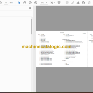 Yanmar SV08-1 Excavator Parts Catalog (0CK10-M40502EN)