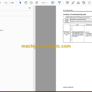 Komatsu HD325-7R, HD405-7R  Dump Truck Shop Manual (SEN02373-15)