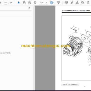 Bell B20D 6×6 & 6×4 ADT Supertruck G2 Articulated Dump Truck Parts Manual (872137.01)