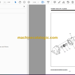 Bell B25D 6X6 ADT Narrow Mk IV Articulated Dump Truck Parts Manual (872135)