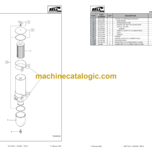 Bell AH 300D 4×4 Agitator Parts Manual (872217)