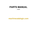 Bell B30D 6X6 ADT, B25D 6X6 ADT Articulated Dump Truck Parts Manual (872085)