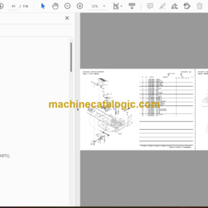 Yanmar VIO17-A Excavator Parts Catalog (0CK50-M00240EN)