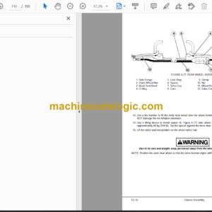 Komatsu 830E-1AC Dump Truck Field Assembly Manual (CEAW006300)