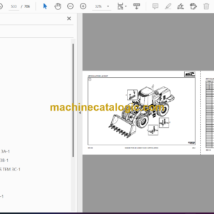 Bell L2306C Plus II Wheel Loader Parts Manual (873019, FROM MODEL VIN  AEB 412555 3R 00002)