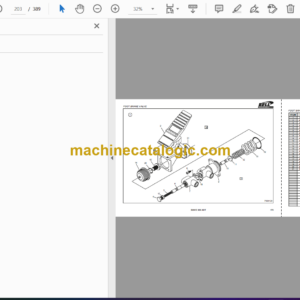 Bell B20CE 6X6 ADT Articulated Dump Truck Parts Manual (872033-01 April 1999)