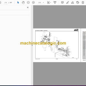 Bell B20B 6X4 ADT Articulated Dump Truck Parts Manual (870170, December 1997)