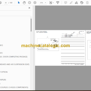 Yanmar S270V-1 Skid Steer Loader Parts Catalog (0CS10-M56800EN)