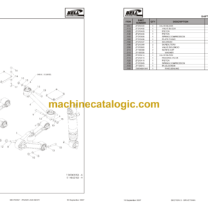 Bell TH21D Logger Parts Manual (872194)